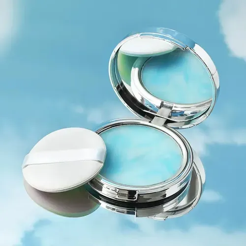 Polvo Compacto Fijador Mate Control Aceite Base Maquillaje