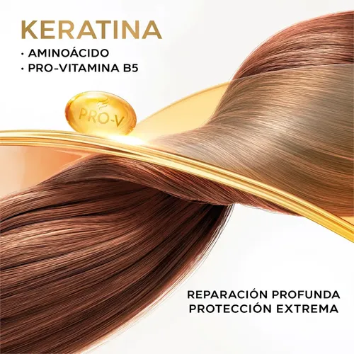 Acondicionador sin sal’ Pantene Keratina con Pro Vitamina B5 250 ml