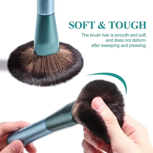 Set De Brochas De Maquillaje Profesional Sintético De Primer