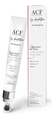 Crema y Pads Antiedad Contorno Ojos ACF By Dadatina Hipoalergénicos