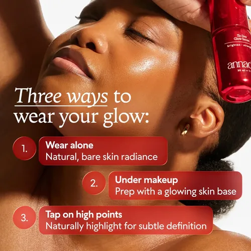 Sérum Facial Annadea Dew Glow, Hidratante, 30 Ml Todo Tipo De Piel Día/noche
