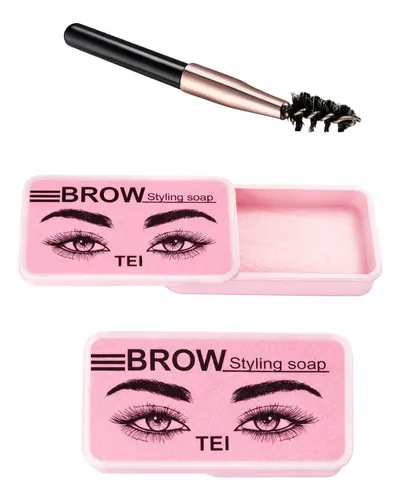 Jabón Cera Gel Cejas Laminado Sin Color Incluye Cepillo