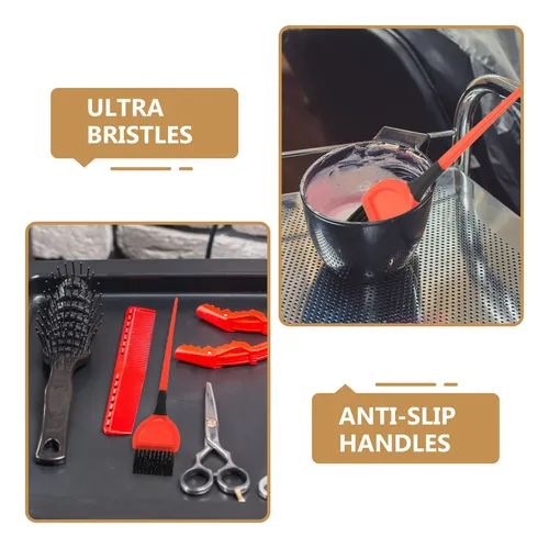 Multi-use Tint Brushes For Hair Dyeing With Pp Material 4pcs