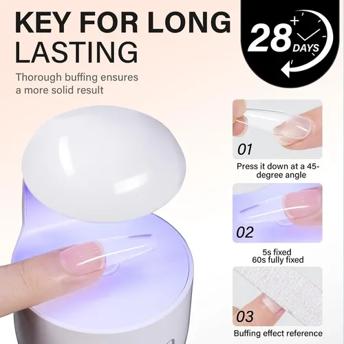 Pegamento Gel Profesional Para Uñas Postizas Uv 15g