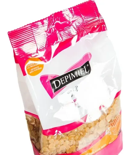 Cera Para Depilar Sistema Español Depimiel En Perlas Natural 400gr