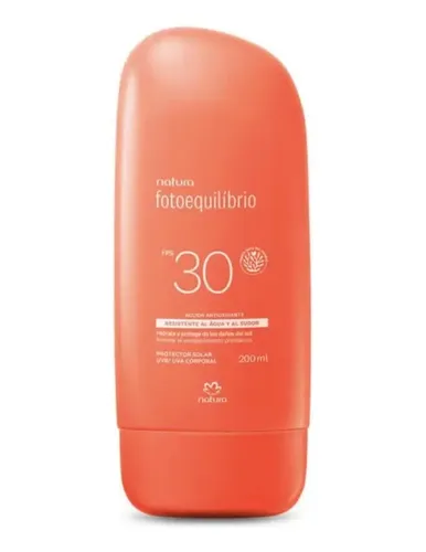 Natura Fotoequilibrio Protector Solar Corporal Fps 30 200ml