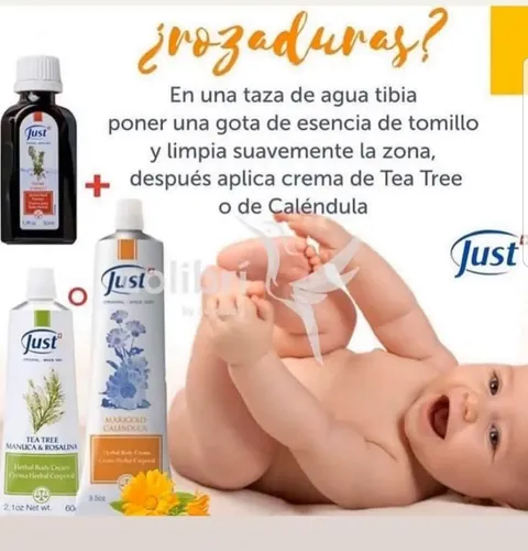 Crema De Caléndula Just Atenúa Estrías 25 Gramos