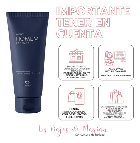Jabon Liquido Essence Homem Natura – Los Viajes De Marian