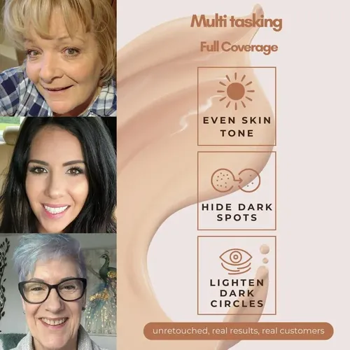 Corrector BaeBlu Orgánico en Crema, Cobertura Completa