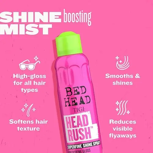 Spray Brillo Y Fragancia Bed Head By Tigi Headrush Cabello