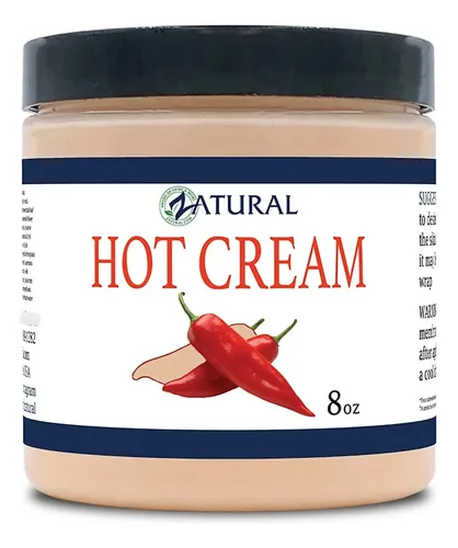 Crema Caliente Zatural Relajante Para Músculos Y Reafirmante