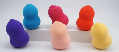 Set 6 Esponjas Gota Latex Para Maquillaje Hongo Blender