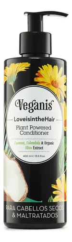 Acondicionador Plant Powered Renovador Coco Veganis