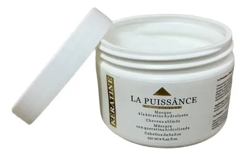 Máscara Capilar Keratina Hidrolizada X250g La Puissance Cabellos Dañados – Nutricion Brillo Suavidad Hidratacion – Uso Profesional Ideal Estetica Salon