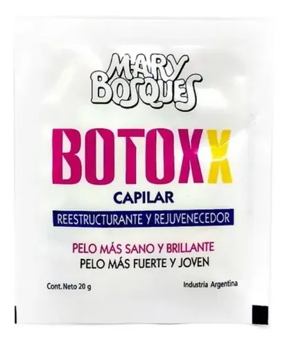 Mary Bosques Botox Capilar 20g Caja X36u