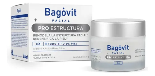 Bagovit Facial Pro Estructura Crema Antiage Día Antiarrugas