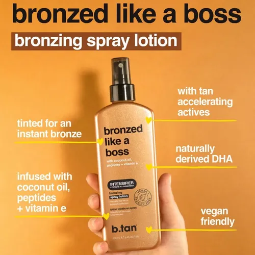B.tan Sun Tanning Lotion Spray | Bronceado Como Un Jefe – Br