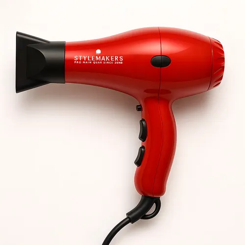Secador de Pelo Stylemakers Advance Rojo 2200W Iónico Profesional con Difusor