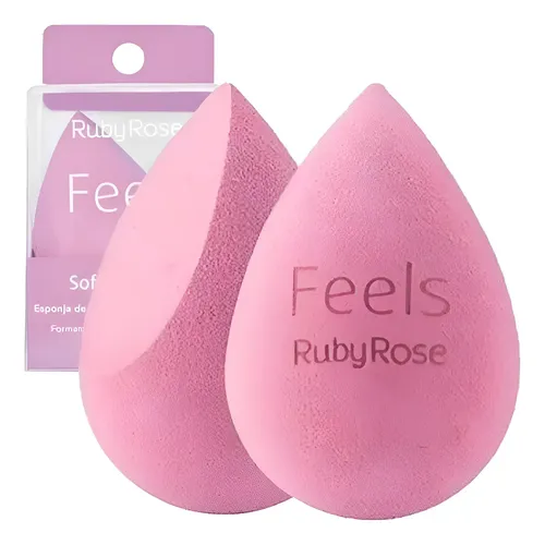 Esponja De Maquillaje Feels Blender Ruby Rose Rekabeautyshop