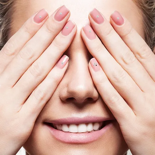 Calcomanías De Resina Para Manicura Y Manicura Con Forma De