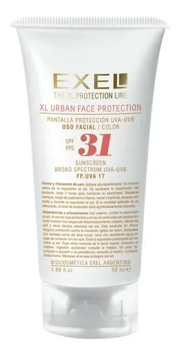 Crema Protectora Solar Facial Exel 50ml