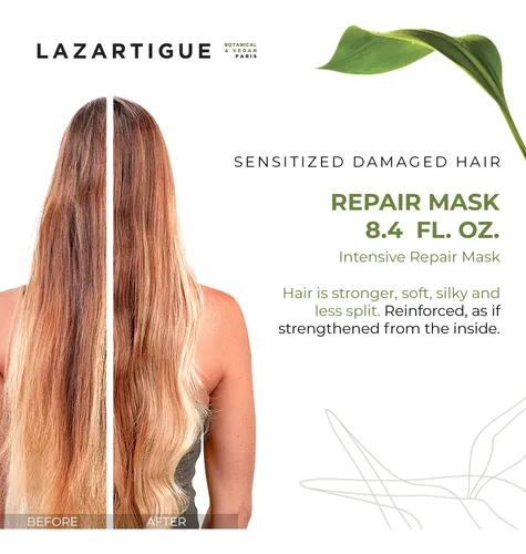 Mascarilla Capilar Lazartigue Repair Vegetal Keratin 250 Ml