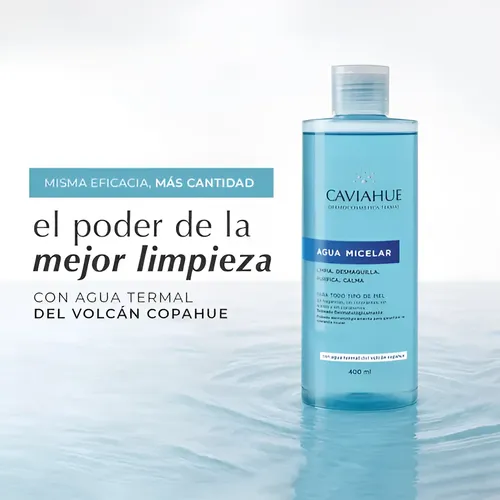 Caviahue Agua Micelar Desmaquillante 400ml