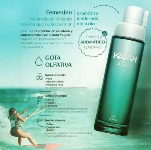 Perfume de Mujer Kaiak Aero Eau de Toilette – Natura
