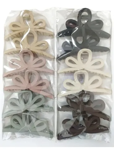Broches Para El Pelo X3 Mate Cabello Mujer Urbanchic 1043