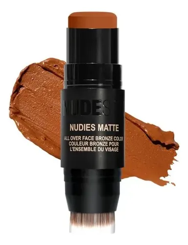 Nudestix Nudies Bloom All Over Face Dewy Color Blush Tono Del Maquillaje Terracota Tan Bronzer
