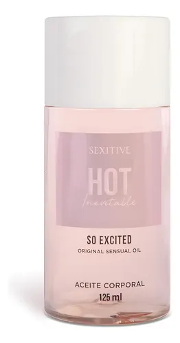 Aceite Corporal Hot Inevitable So Excited 125mlsexitive