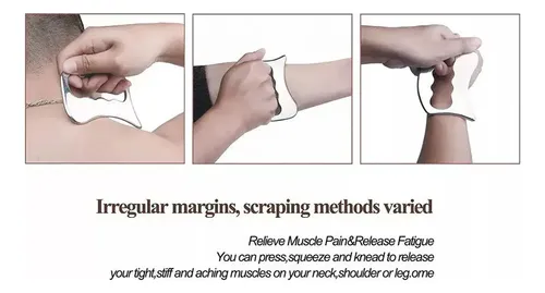 Masaje Deportivo De Acero Inoxidable Gua Sha