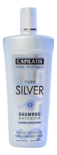 Shampoo Capilatis Matizador Pure Silver Canas Profesional