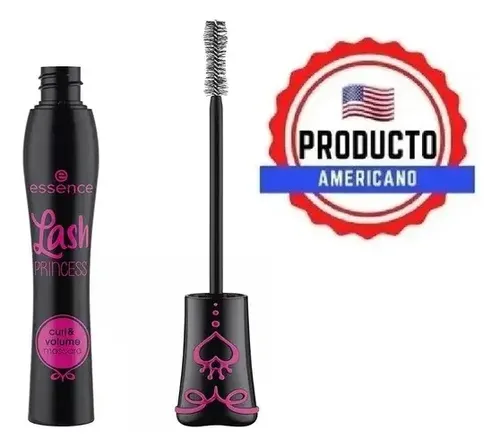 Rimel Lash Princess Curl & Volume Vegano Libre De Alcohol Color Negro