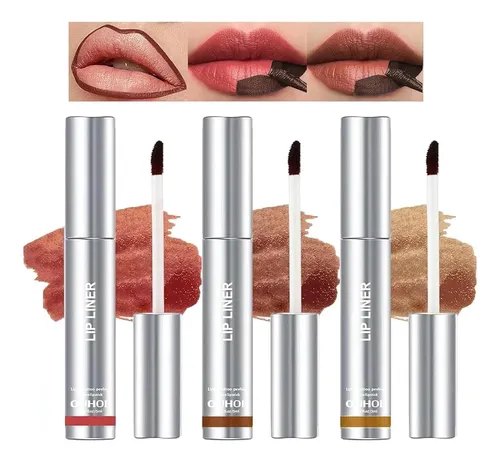 Petansy Set 3 Delineadores Labiales Peel Off Pigmentados