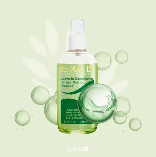 Locion Bifase Desenredante Para Cabello Seco Exel 250 Ml