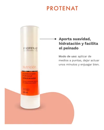 Acondicionador Prof Protenat Nutrición Extracto Quinoa 280ml