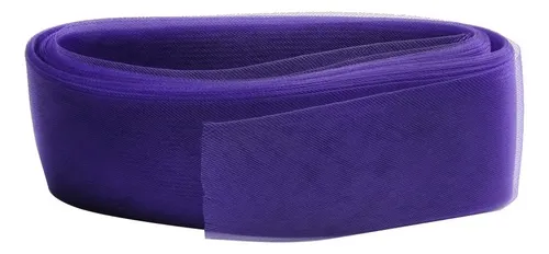 Sombrerería Crinoline Flexible De Pelo De Morado Oscuro
