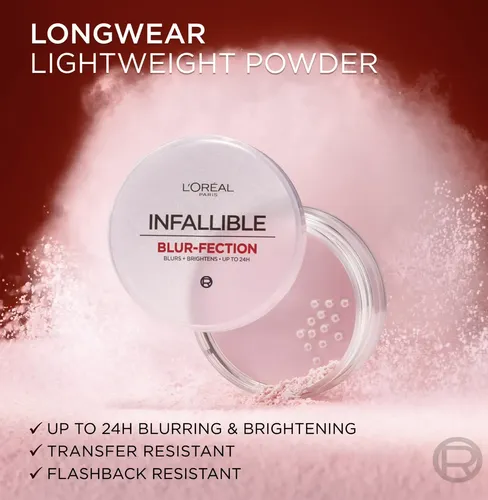 L’oréal Paris Infallible Blur-fection Polvo Suelto 15 Medium