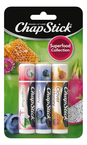 Chapstick Pack X 3 Saborizados Balsamos Labiales