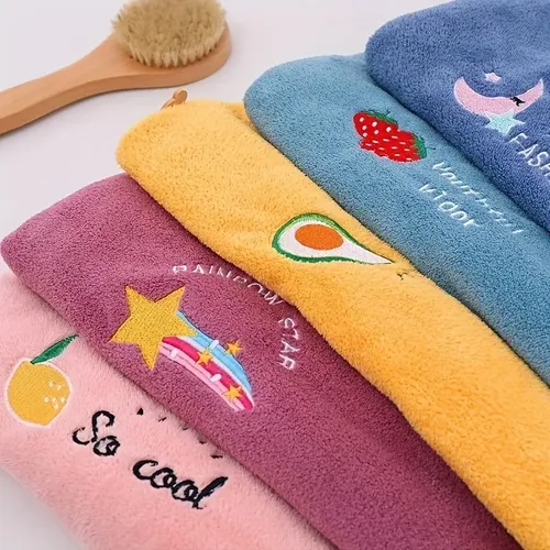 Toalla Gorro De Microfibra For Secado Rápido De Cabello