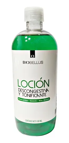 Locion Descongestiva Y Tonificante X 500 Ml Biobellus