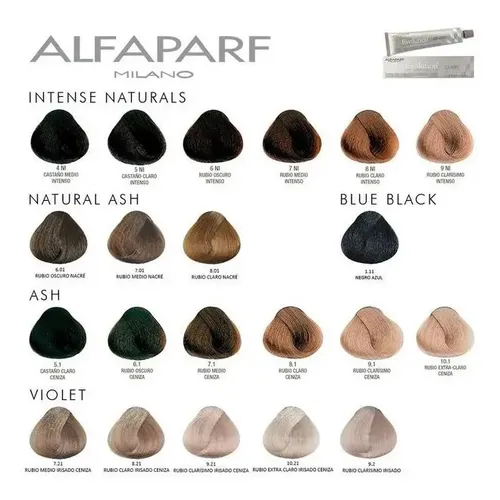 Evolución 9 Rubio Clarísimo Coloración Alfaparf