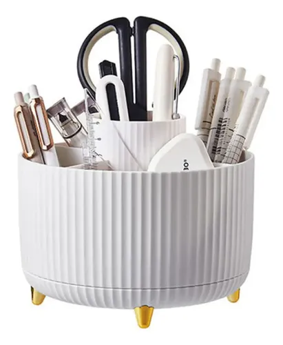 Organizador Maquillaje Porta Cosmético Brocha Giratorio 360°