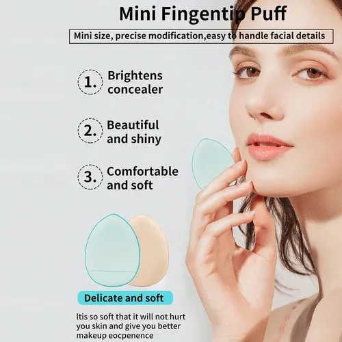 Set De 15 Esponjas De Maquillaje Mini Beauty Blender