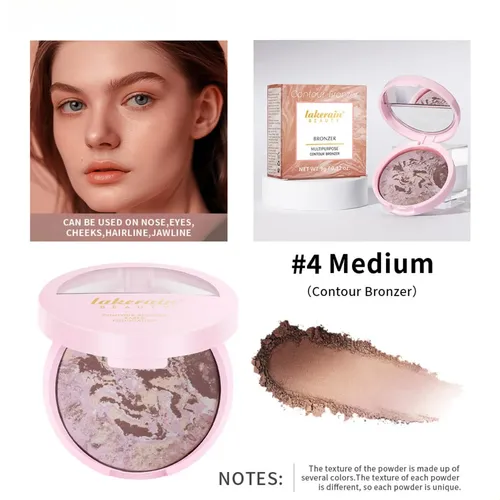 Bronzer Compacto – Ideal Para Contornear