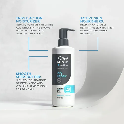 Limpiador Facial Y Corporal Dove Men + Care Advanced Care Re