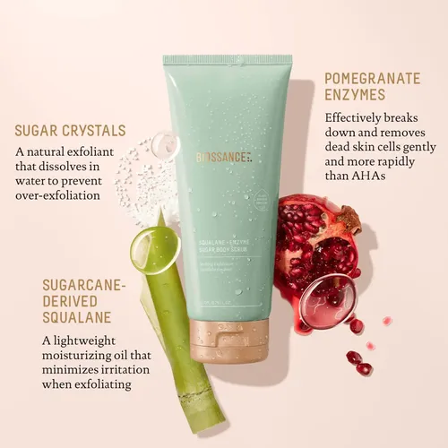 Exfoliante Corporal Biossance Squalane + Azúcar Enzimático 2