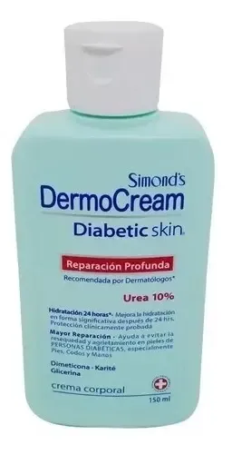 Crema Corporal Simonds Dermocream Diabetic Skin 150ml
