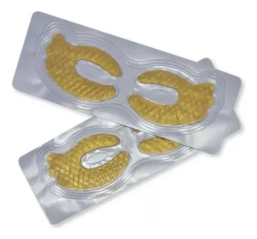 Pack X5 Mascarilla Antifaz Colageno Hidratante Parpados Ojos Tipo de piel Mixta